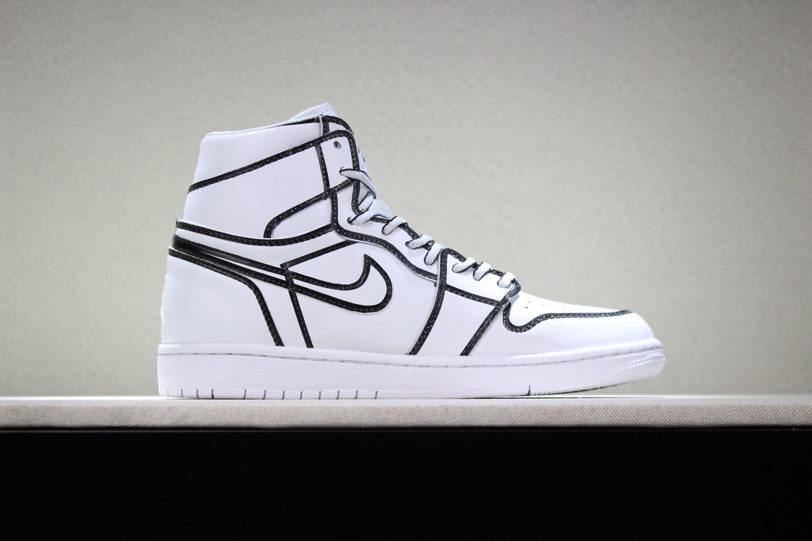 jordan air jordan 1 retro high - Blanco Negro