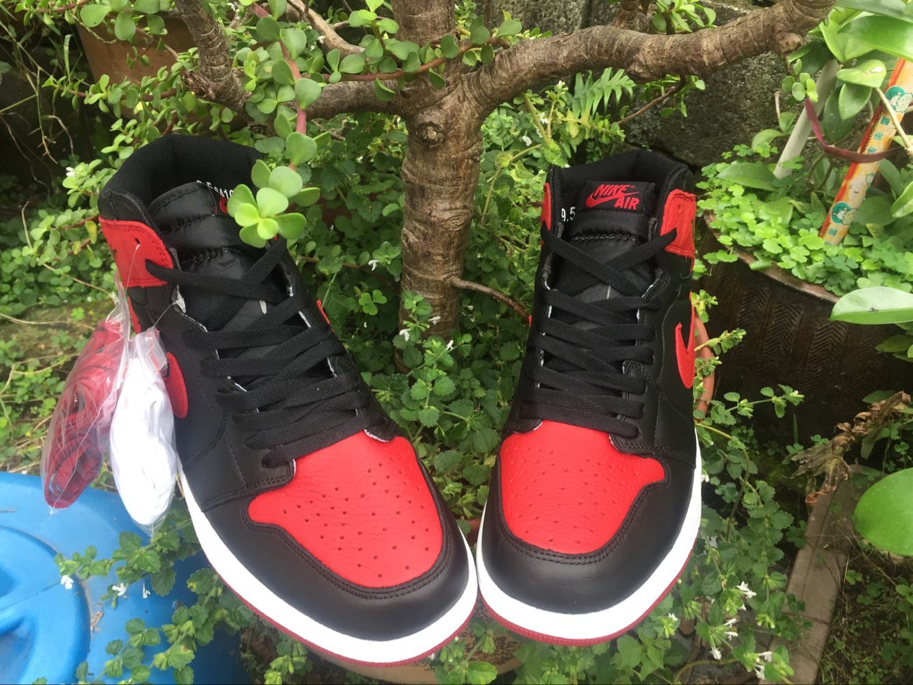 jordan air jordan 1 retro high - Negro Rojo