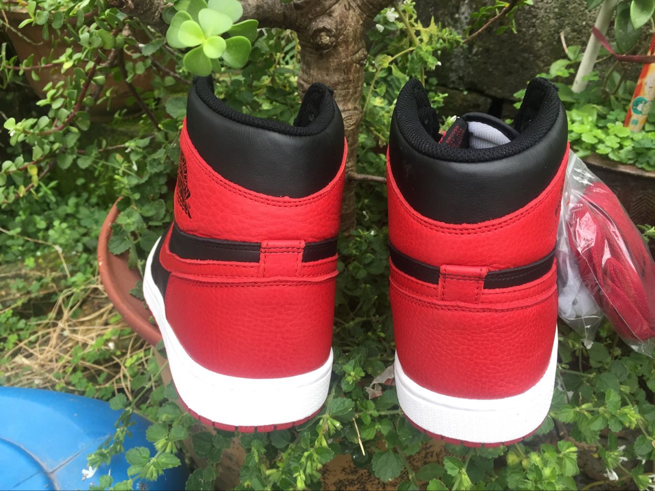 jordan air jordan 1 retro high - Negro Rojo
