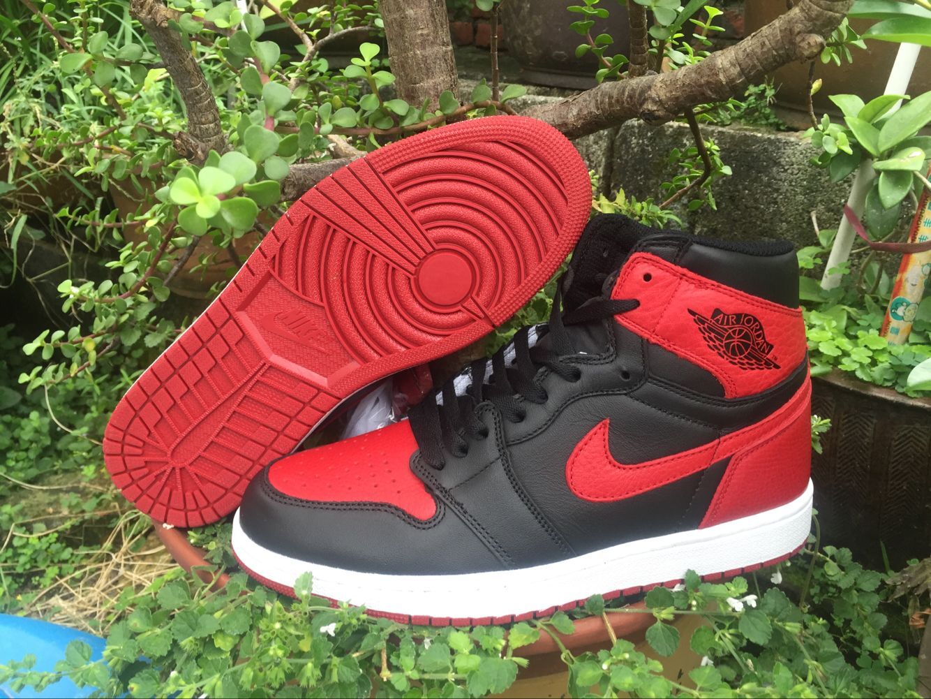 jordan air jordan 1 retro high - Negro Rojo