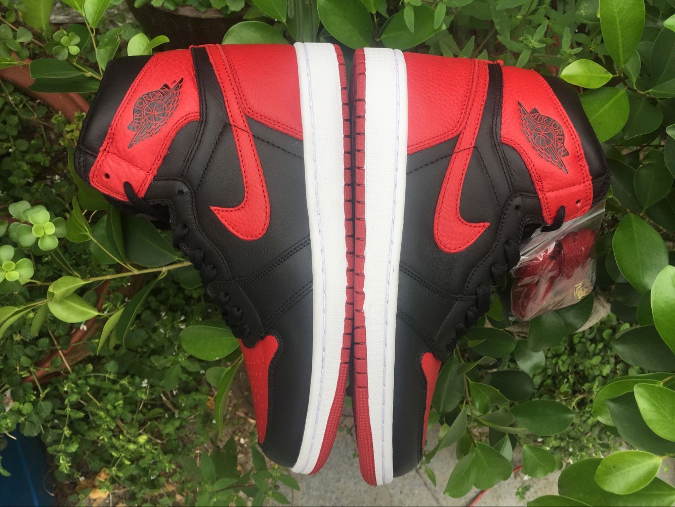 jordan air jordan 1 retro high - Negro Rojo