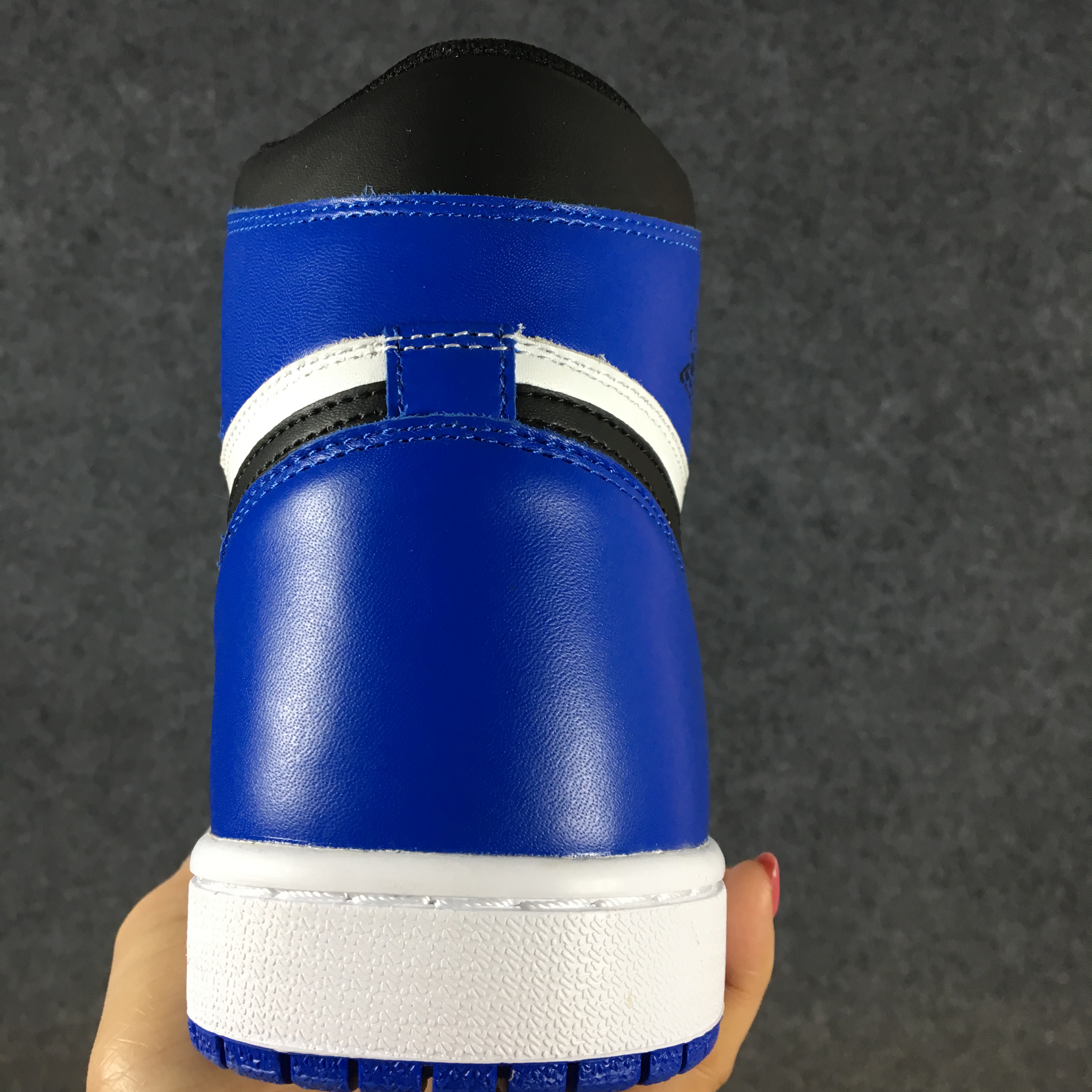 jordan air jordan 1 retro high - Azul Negro Blanco