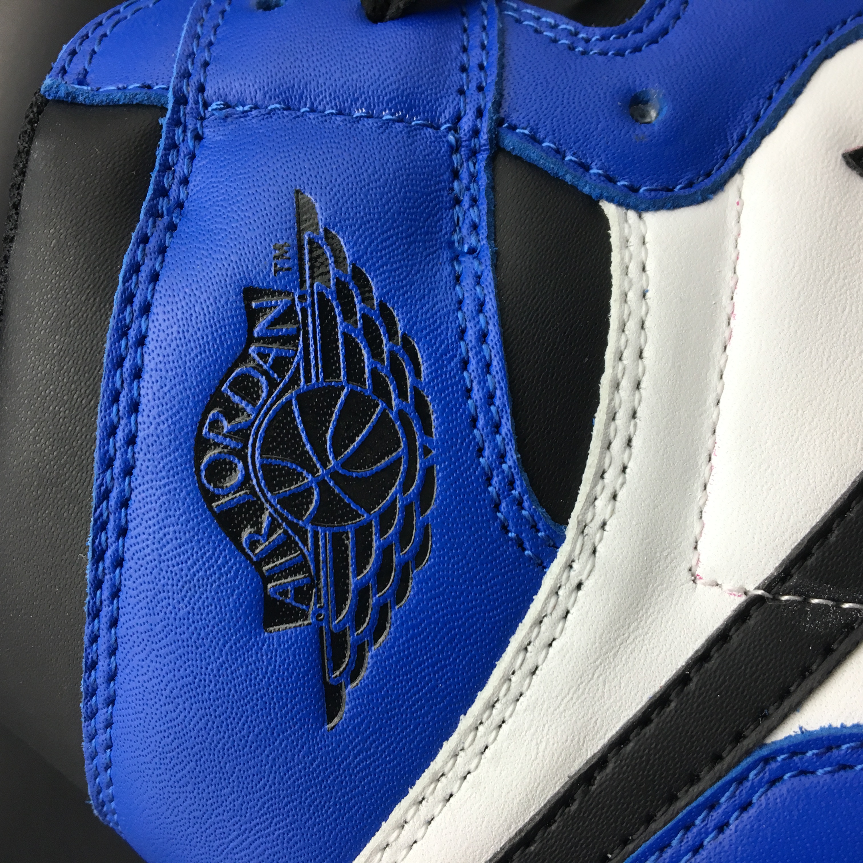jordan air jordan 1 retro high - Azul Negro Blanco