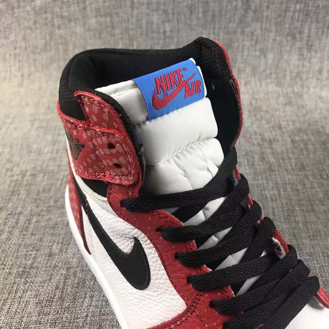 jordan air jordan 1 retro high - Blanco Rojo Negro