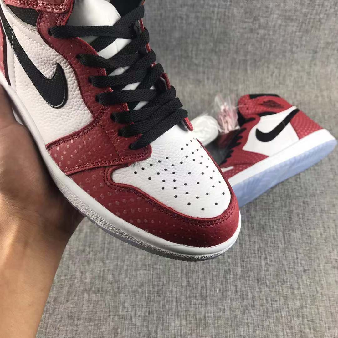 jordan air jordan 1 retro high - Blanco Rojo Negro