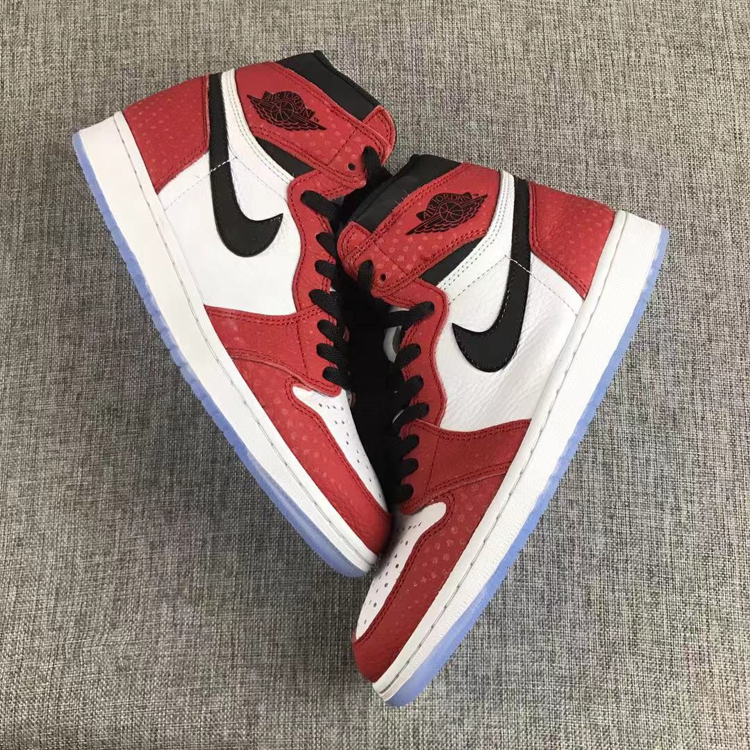 jordan air jordan 1 retro high - Blanco Rojo Negro