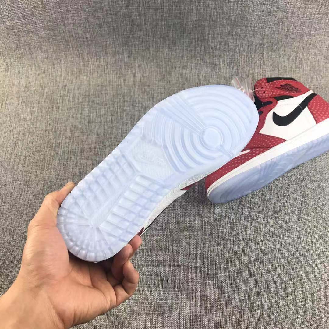 jordan air jordan 1 retro high - Blanco Rojo Negro