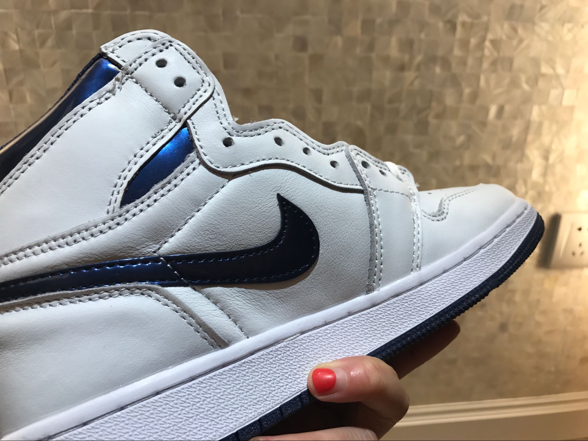 jordan air jordan 1 retro high - Blanco Azul