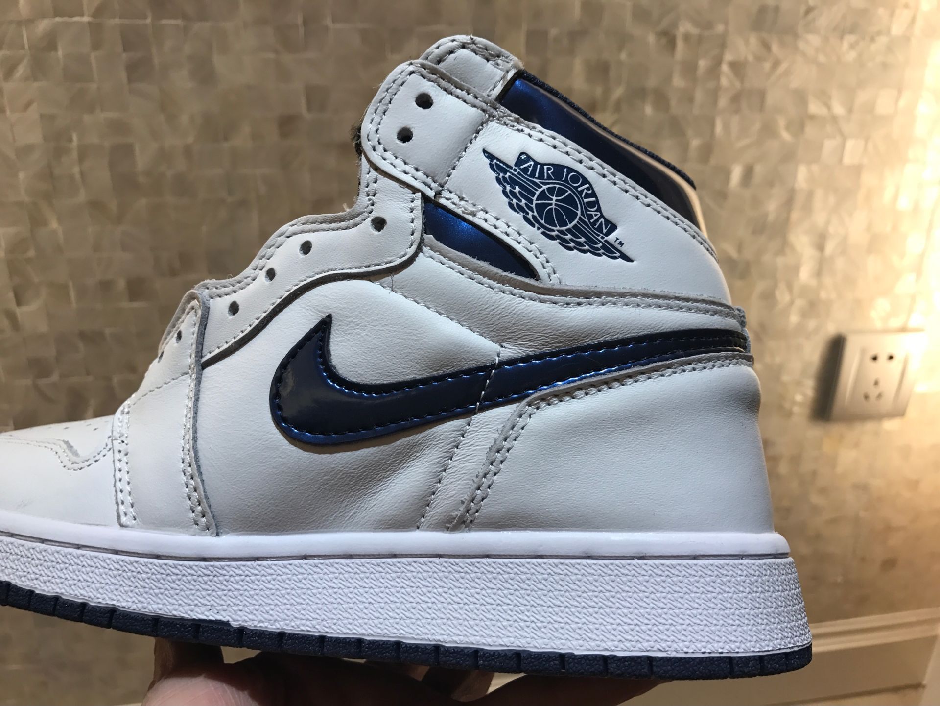 jordan air jordan 1 retro high - Blanco Azul