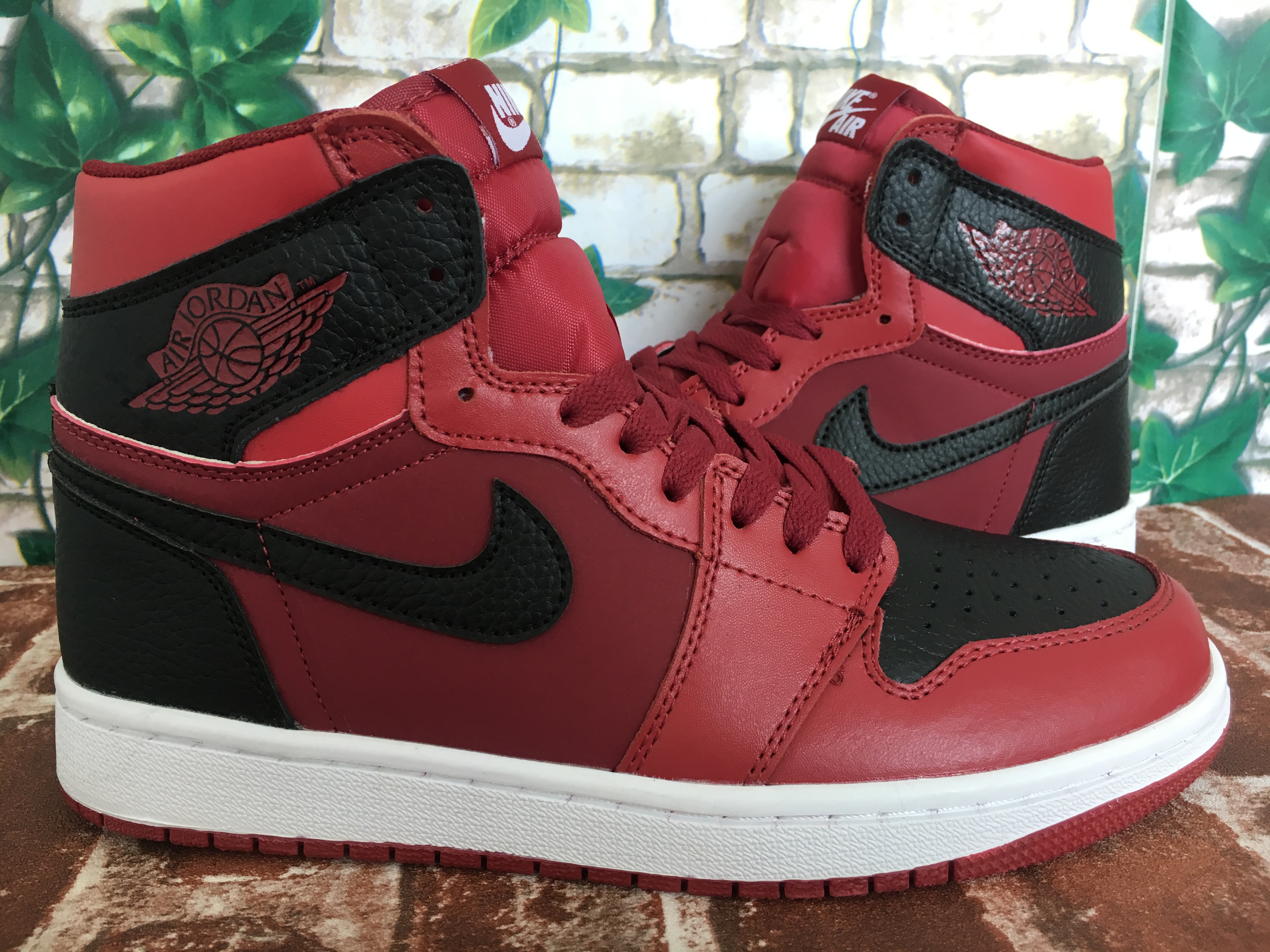 jordan air jordan 1 retro high - Negro Rojo