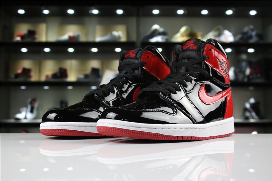 jordan air jordan 1 retro high - Negro Rojo