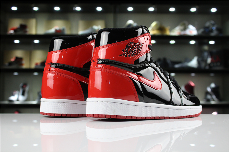 jordan air jordan 1 retro high - Negro Rojo