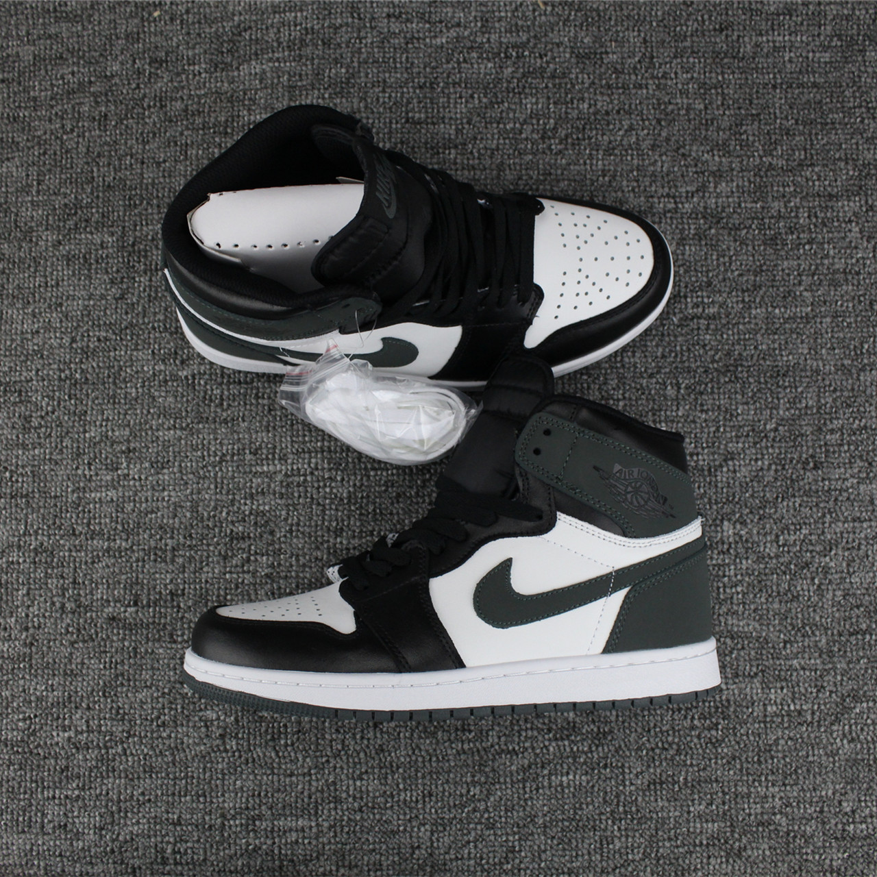 jordan air jordan 1 retro high - Negro Gris Blanco