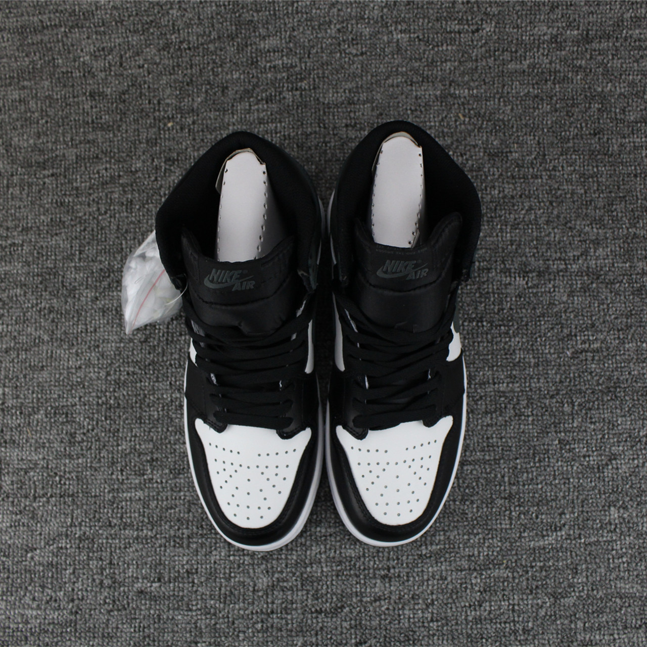 jordan air jordan 1 retro high - Negro Gris Blanco