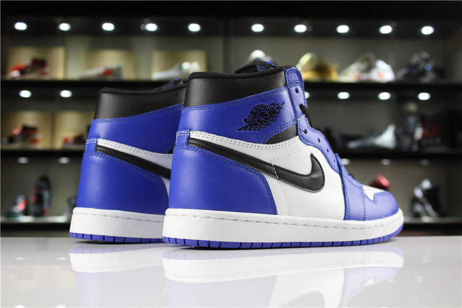 jordan air jordan 1 retro high - Azul Blanco Negro