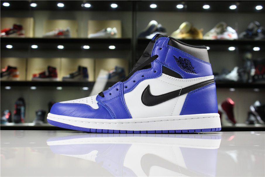 jordan air jordan 1 retro high - Azul Blanco Negro