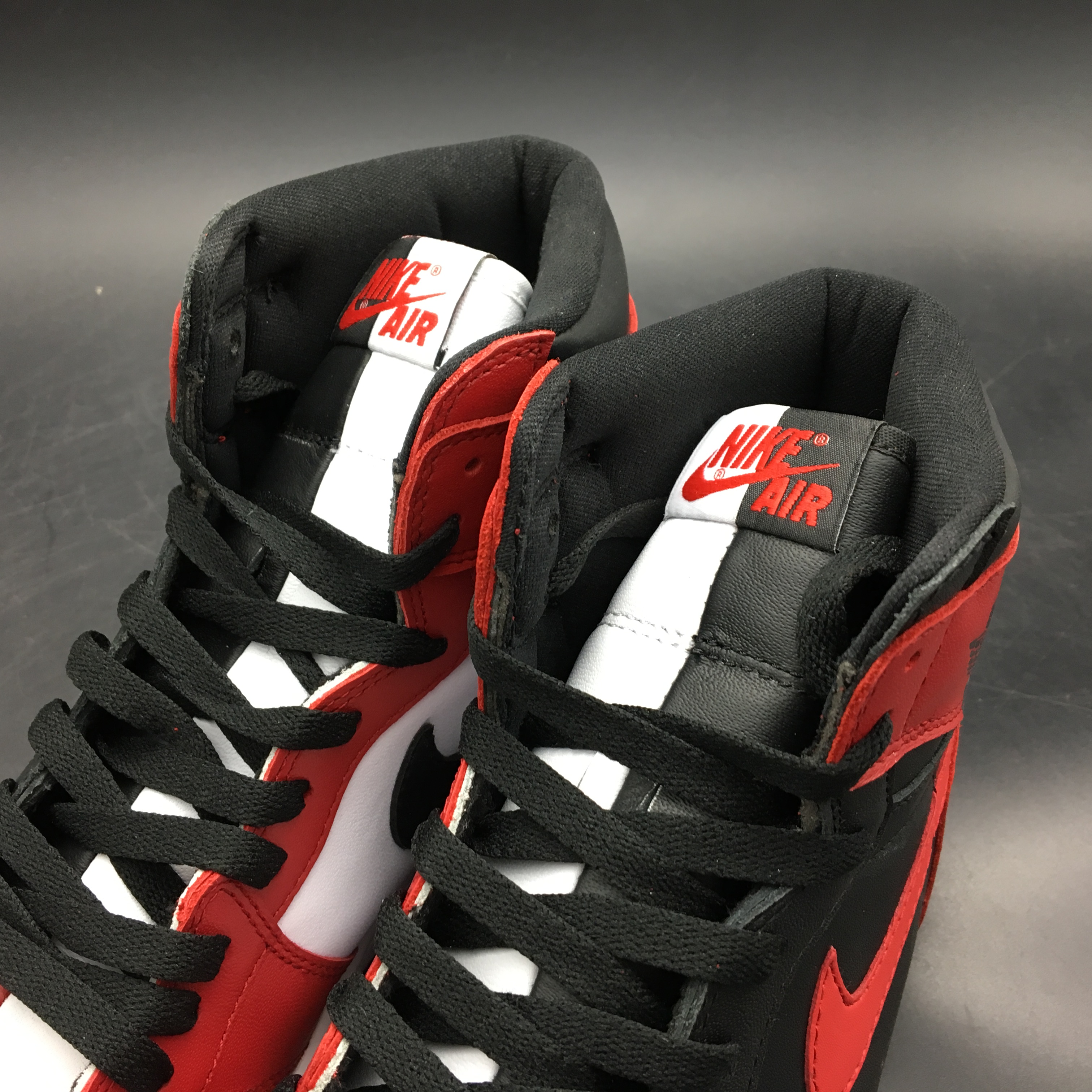 jordan air jordan 1 retro high - Negro Blanco Rojo