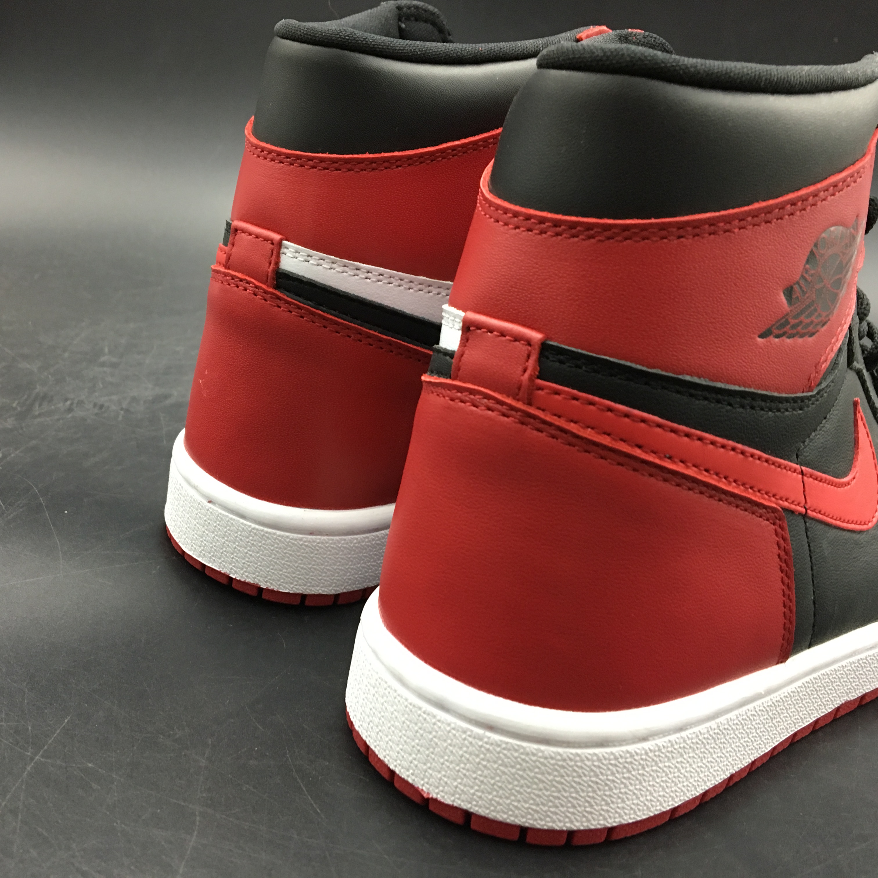 jordan air jordan 1 retro high - Negro Blanco Rojo