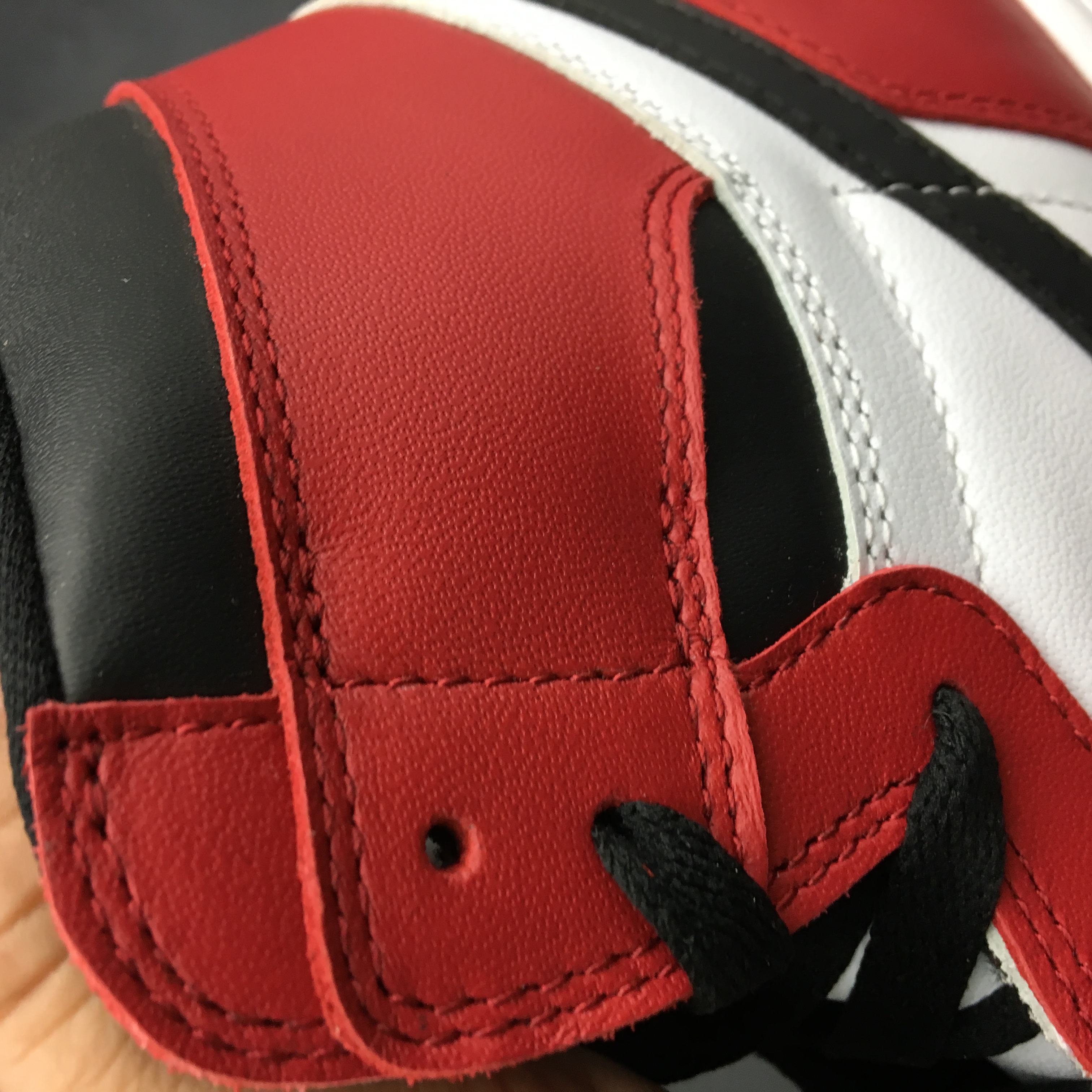 jordan air jordan 1 retro high - Negro Blanco Rojo