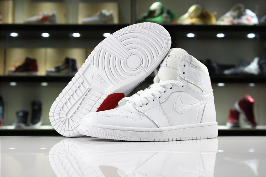 jordan air jordan 1 retro high - Blanco Rojo