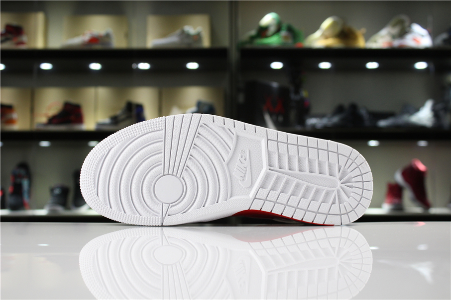 jordan air jordan 1 retro high - Blanco Rojo