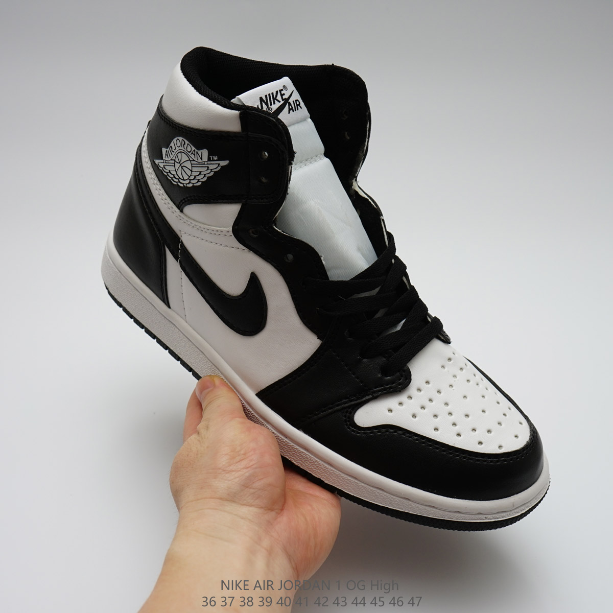 jordan air jordan 1 retro high - Blanco Negro