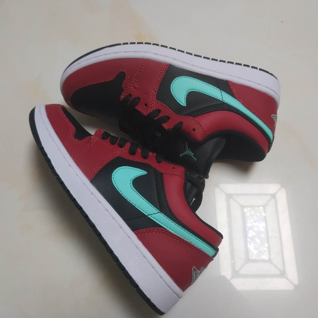 jordan air jordan 1 retro low - Rojo Celeste Negro