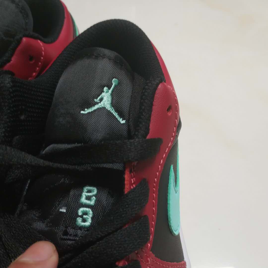 jordan air jordan 1 retro low - Rojo Celeste Negro