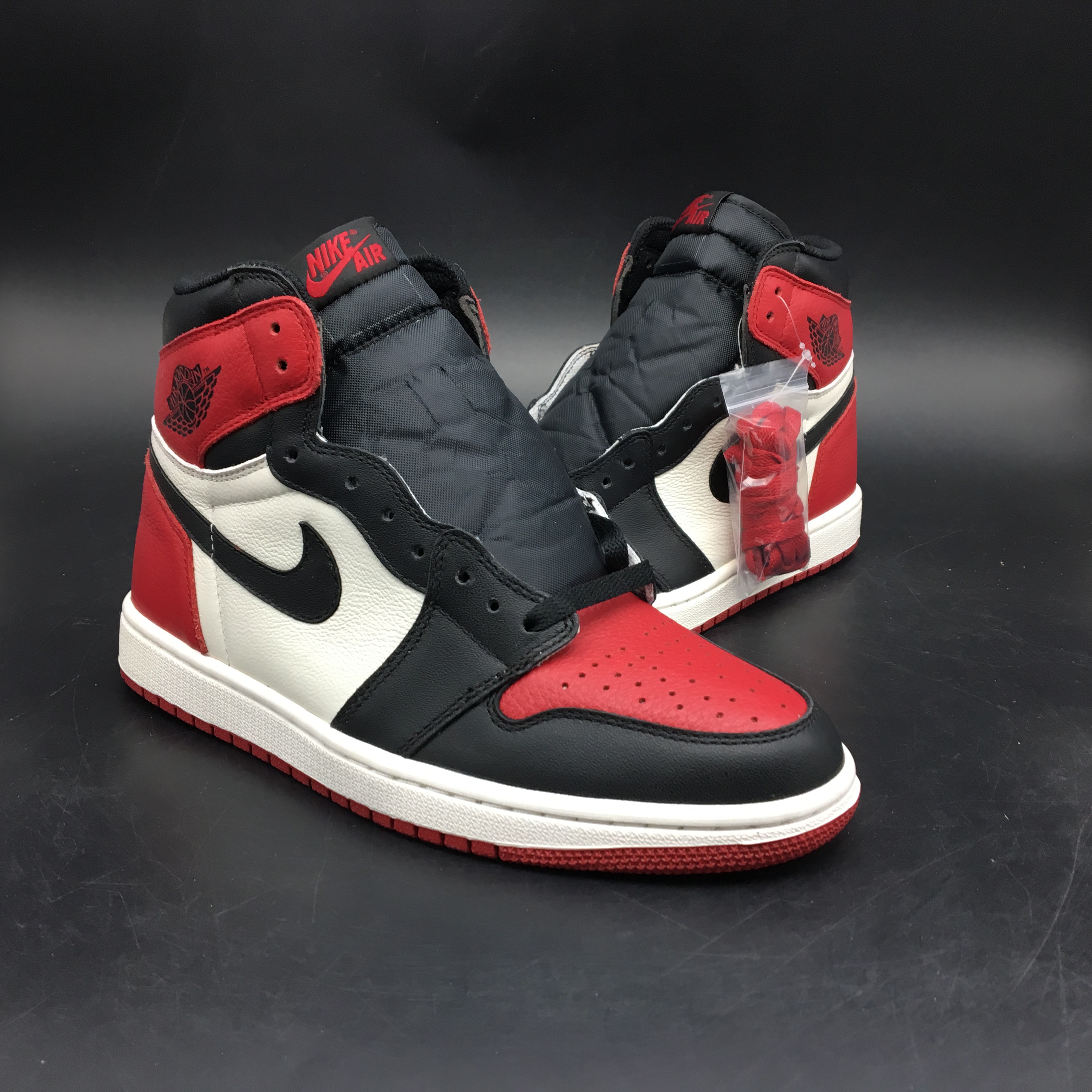 jordan air jordan 1 retro high - Rojo Blanco Negro