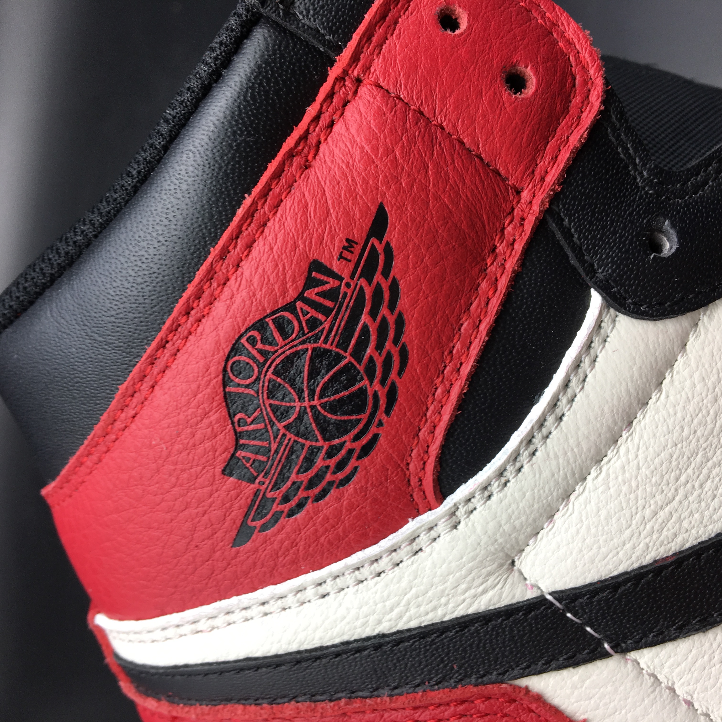 jordan air jordan 1 retro high - Rojo Blanco Negro