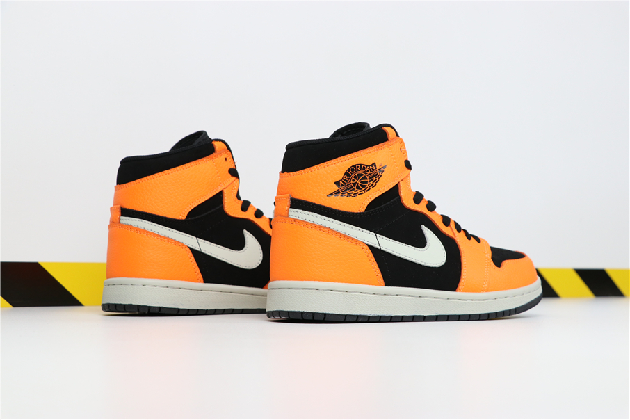 jordan air jordan 1 retro high - Naranjo Negro