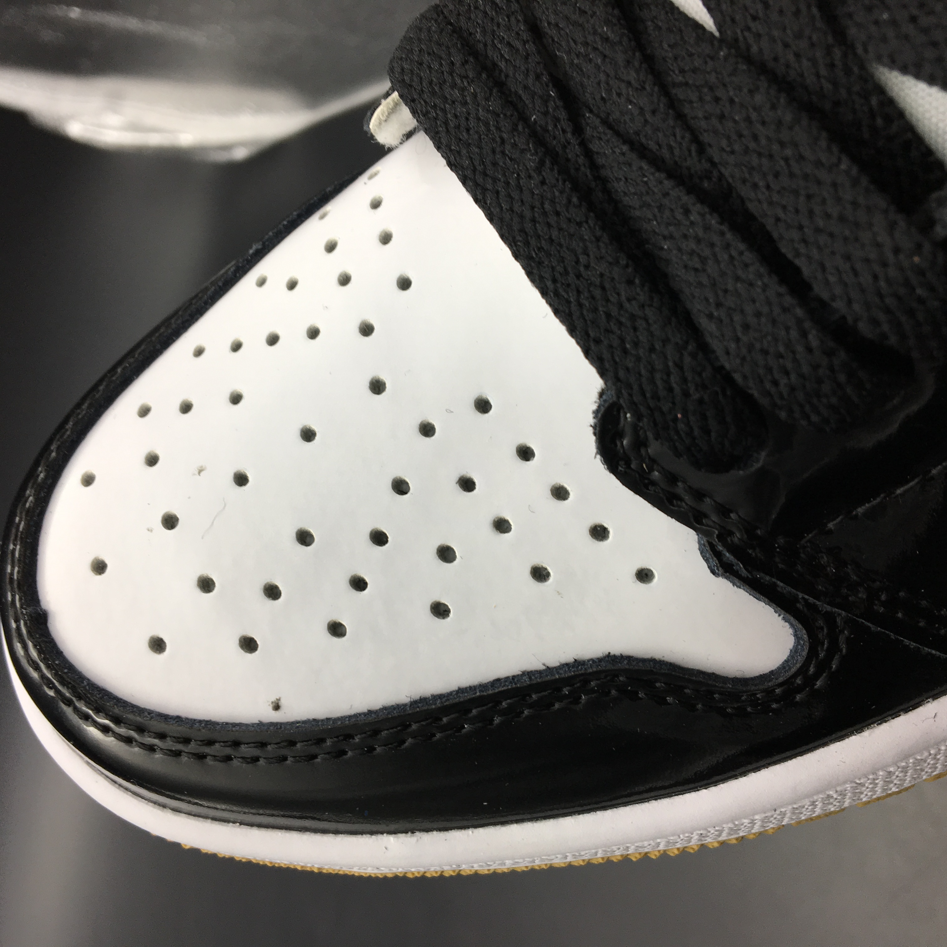 jordan air jordan 1 retro high - Dorado Blanco Negro