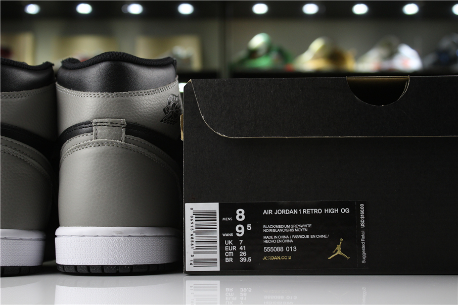 jordan air jordan 1 retro high - Negro Gris