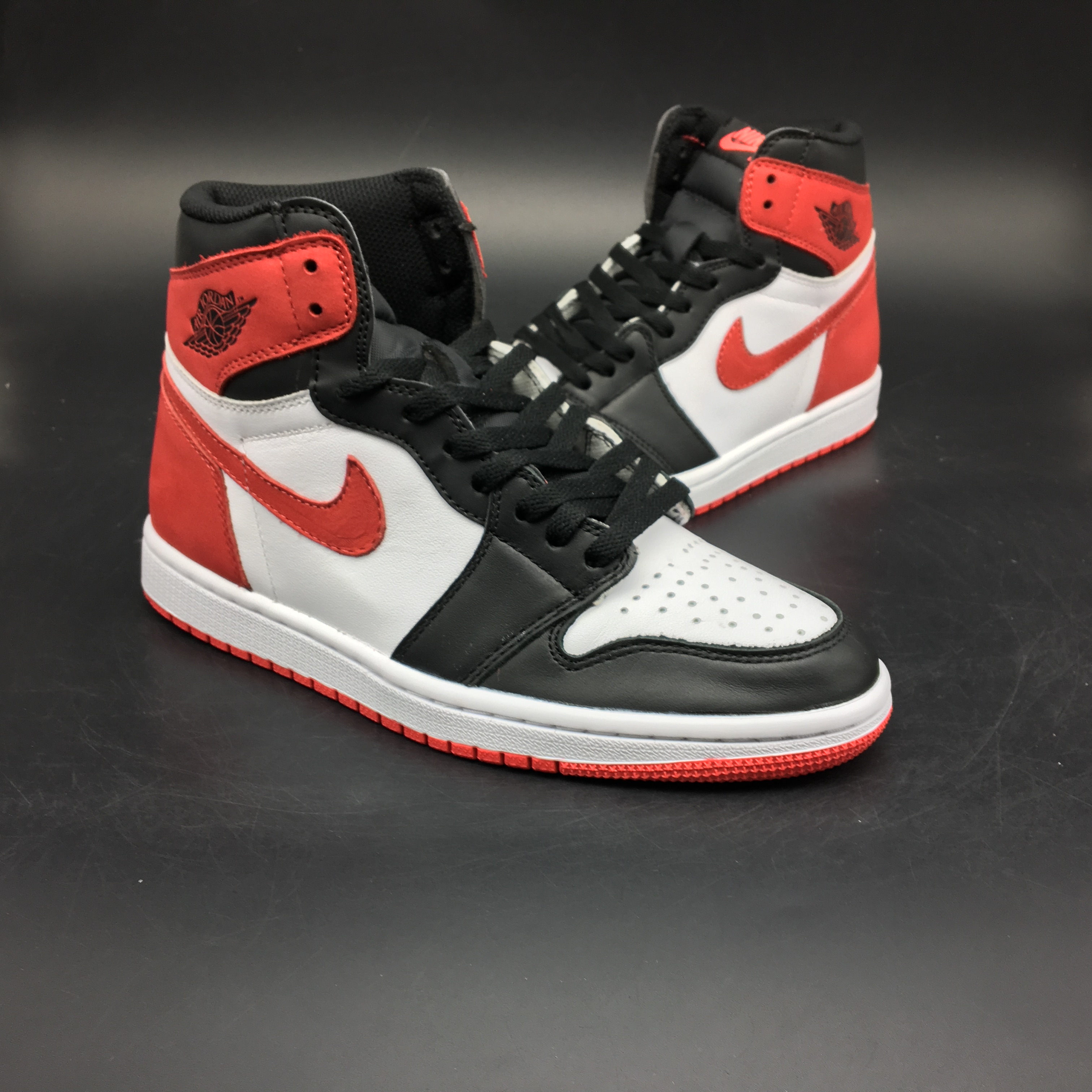 jordan air jordan 1 retro high - Negro Rojo Blanco