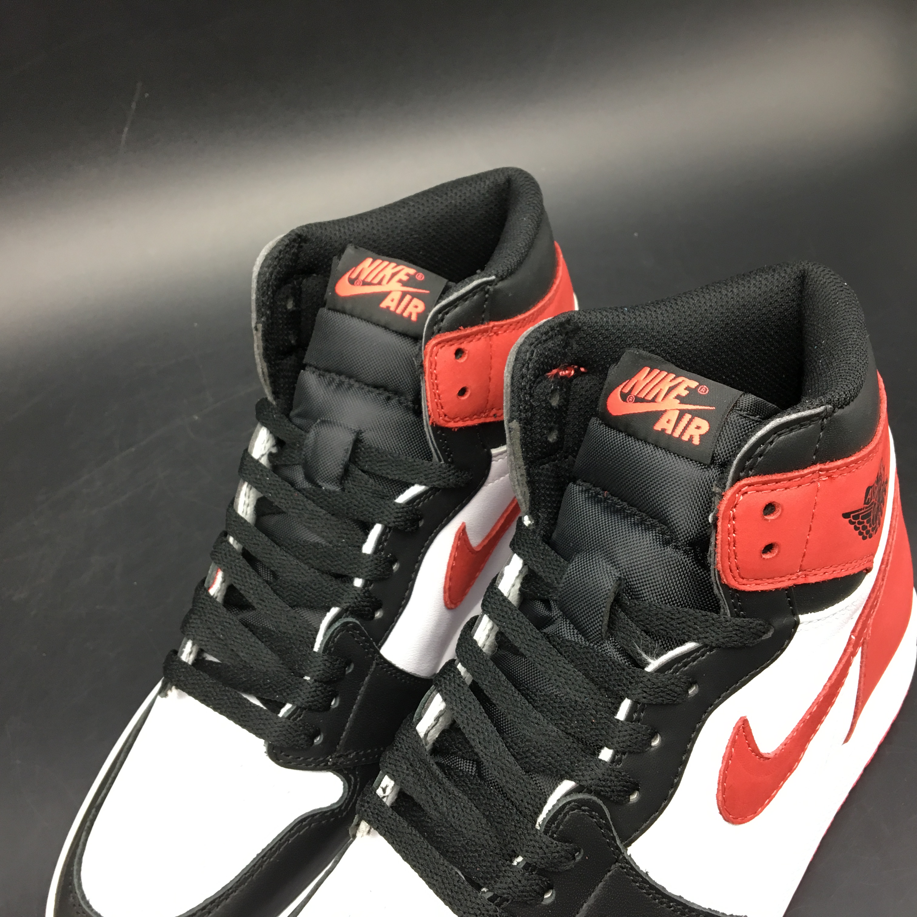 jordan air jordan 1 retro high - Negro Rojo Blanco