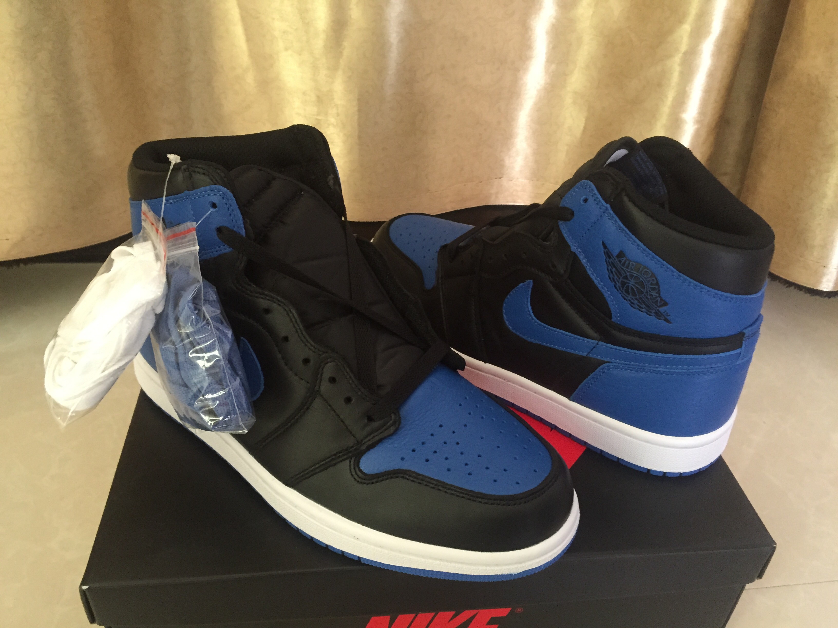 jordan air jordan 1 retro high - Negro Azul