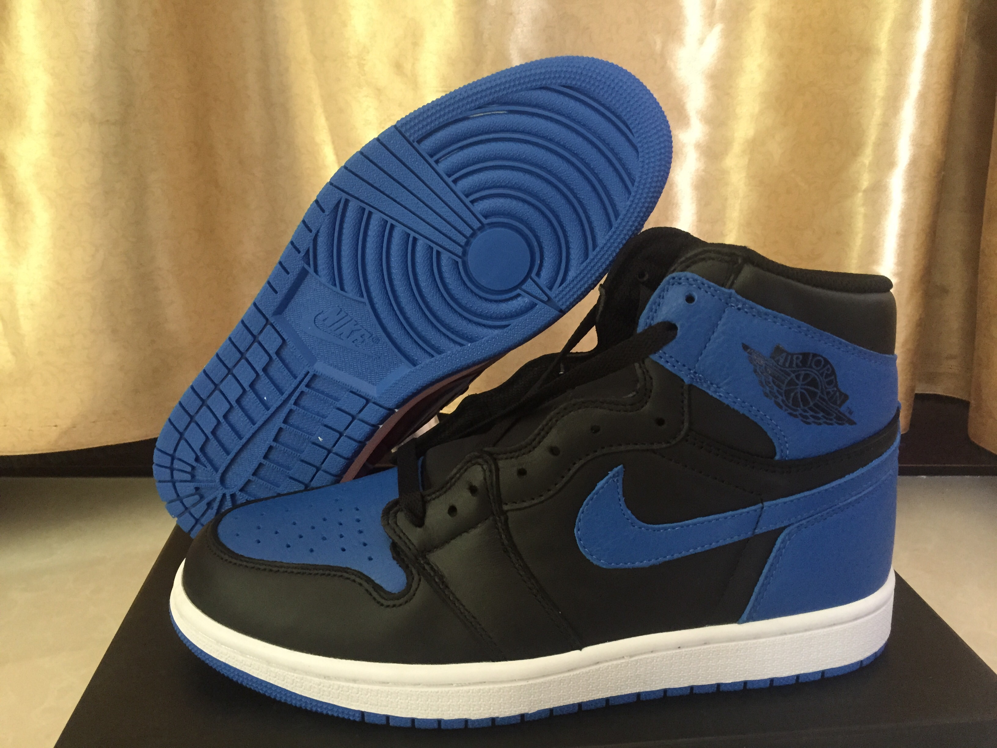 jordan air jordan 1 retro high - Negro Azul