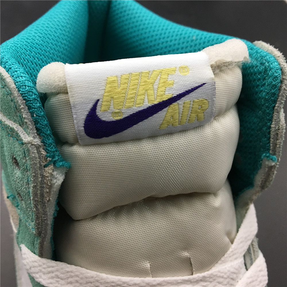 jordan air jordan 1 retro high - Verde Blanco