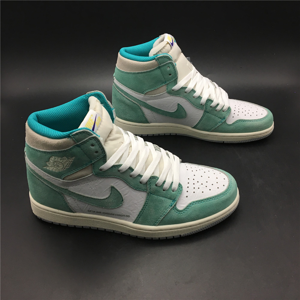 jordan air jordan 1 retro high - Verde Blanco