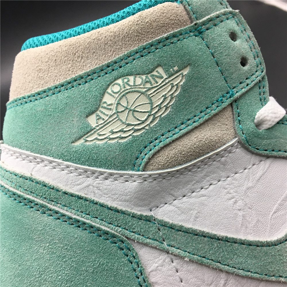 jordan air jordan 1 retro high - Verde Blanco