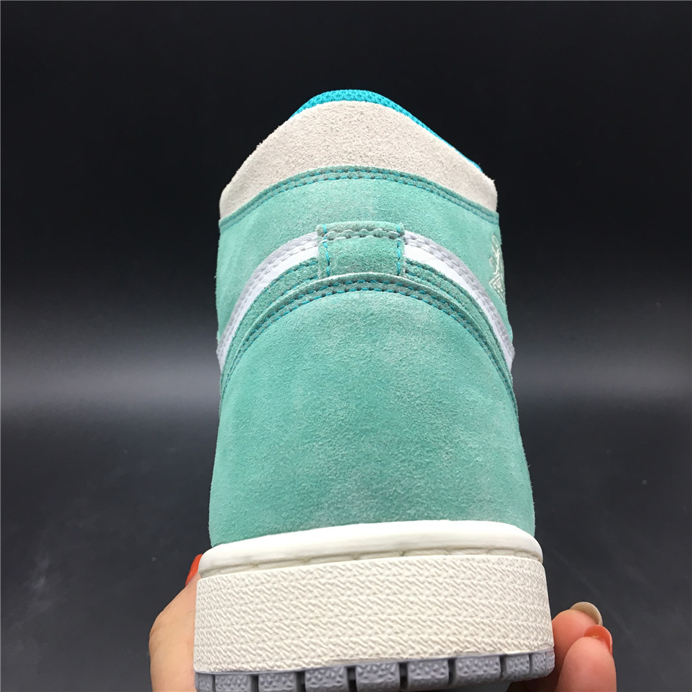jordan air jordan 1 retro high - Verde Blanco