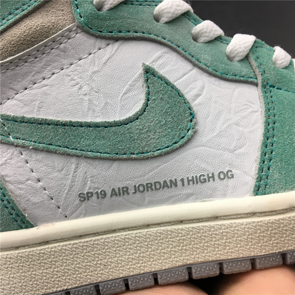 jordan air jordan 1 retro high - Verde Blanco