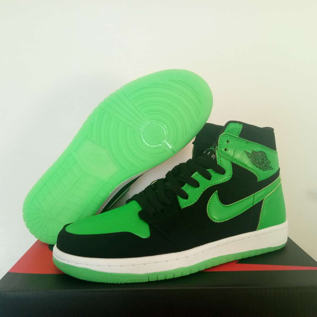 jordan air jordan 1 retro high - Verde Negro
