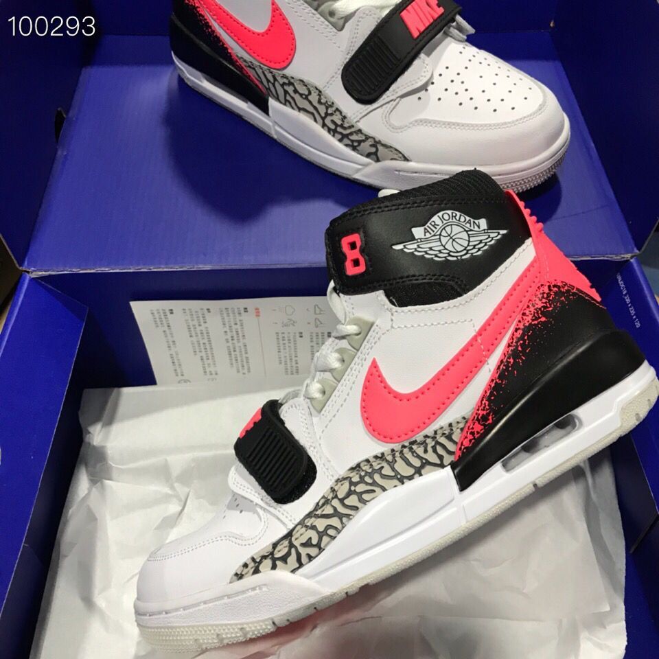 jordan air jordan 1 retro high - Negro Blanco Gris Rosado