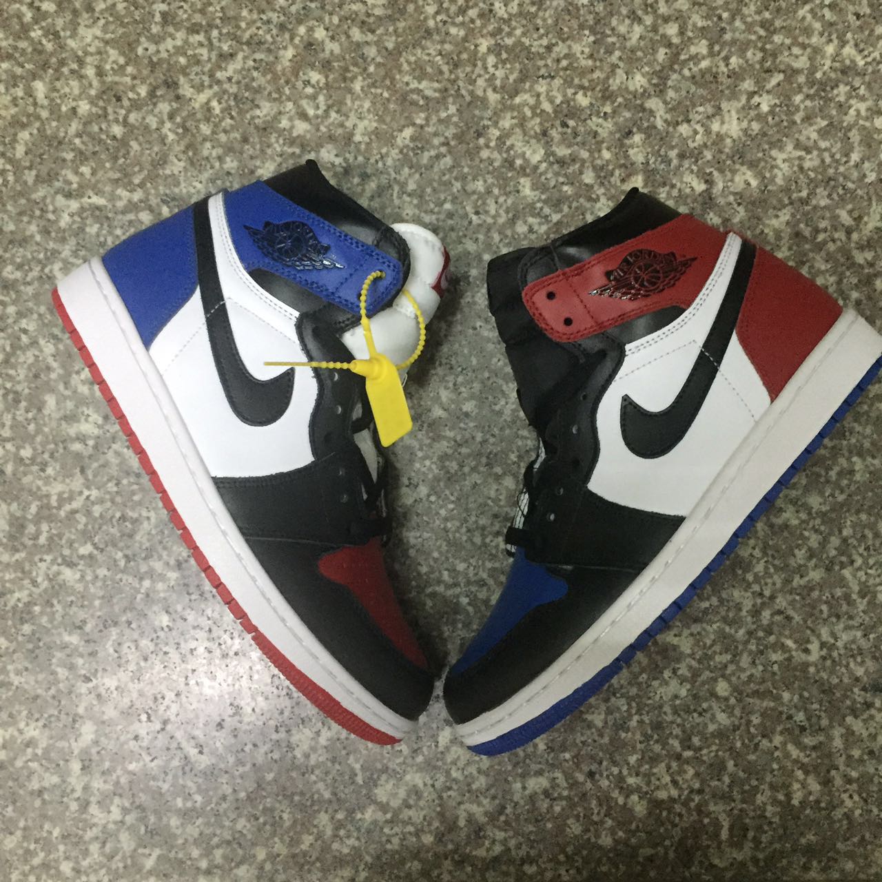 jordan air jordan 1 retro high - Azul Rojo Blanco Negro