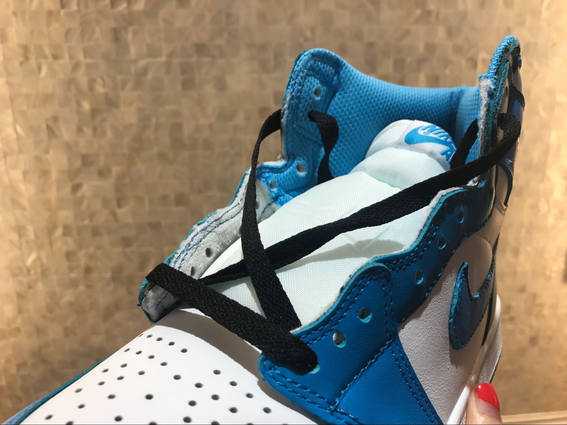 jordan air jordan 1 retro high - Blanco Celeste