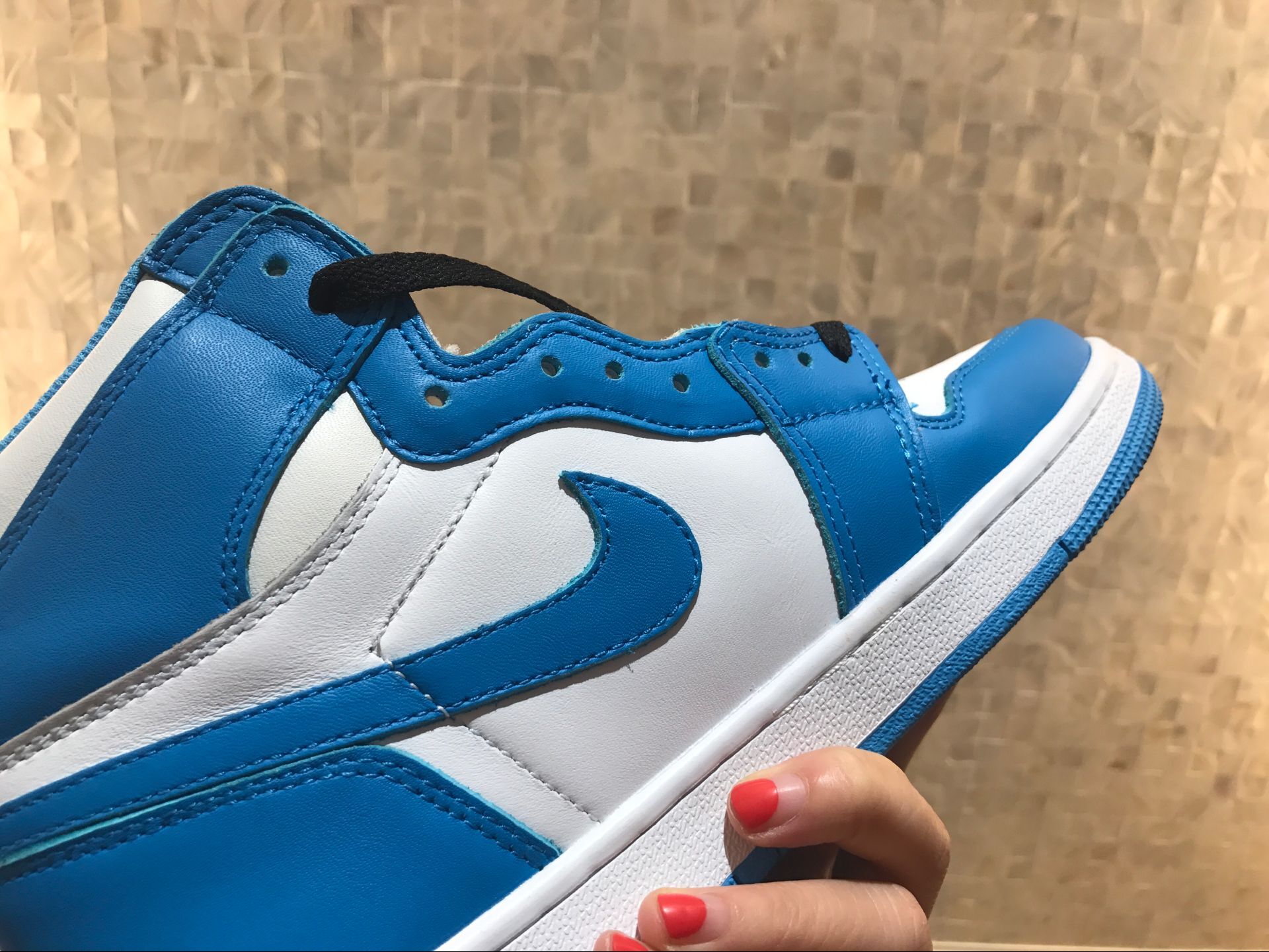 jordan air jordan 1 retro high - Blanco Celeste