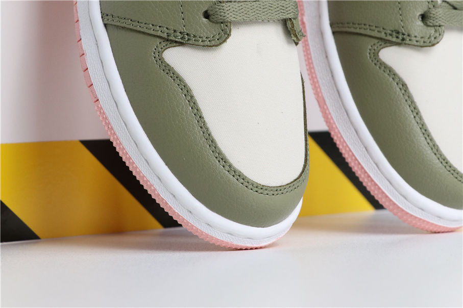 jordan air jordan 1 retro mid - Blanco Verde