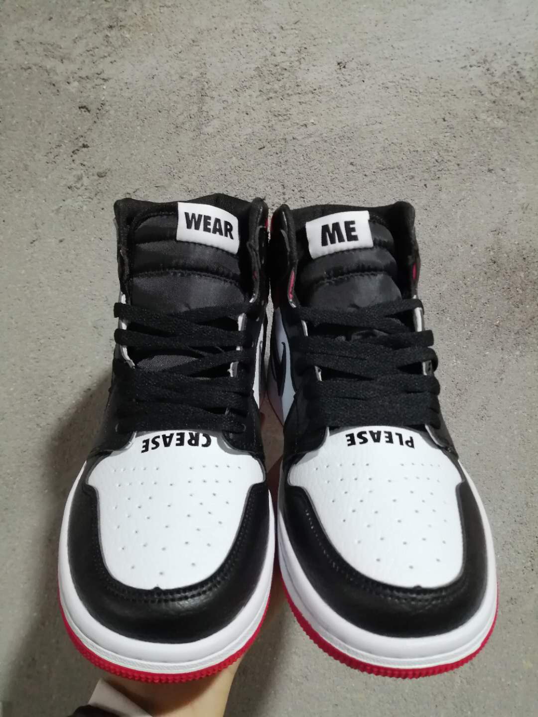 jordan air jordan 1 retro high - Negro Blanco Rojo