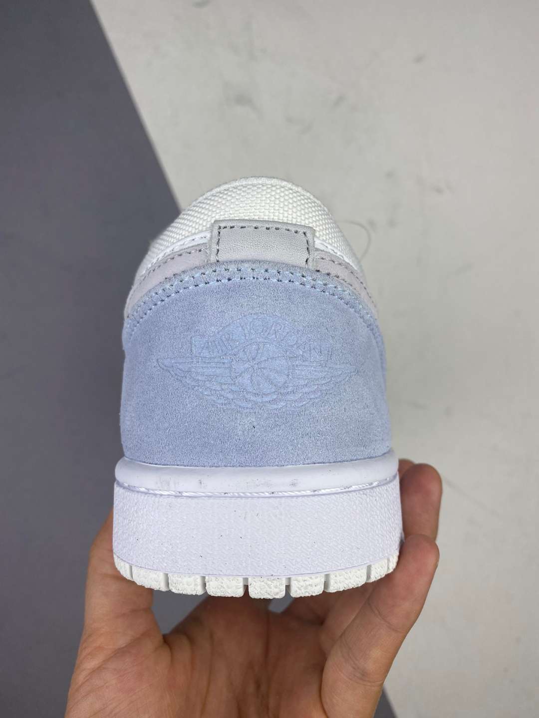 jordan air jordan 1 retro low - Gris Blanco